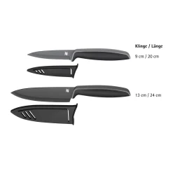 Messersets|WMF Touch Messer-Set, 2-teilig, Schwarz