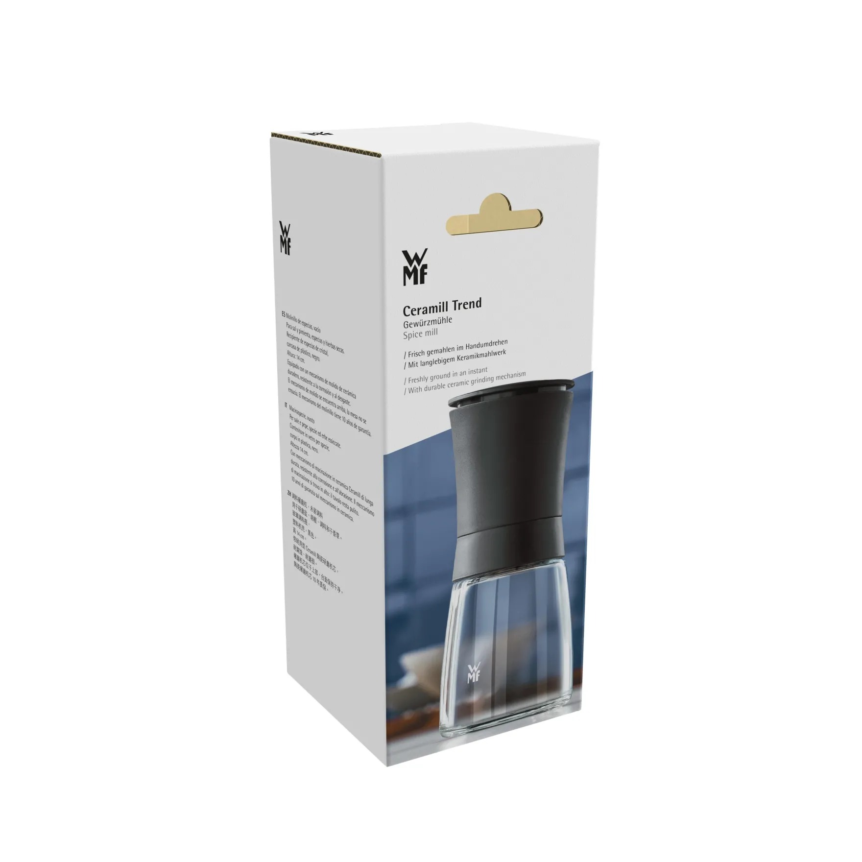 Salz- & Pfeffermühlen|Gewürzmühlen|WMF Trend Gewürzmühle, Schwarz