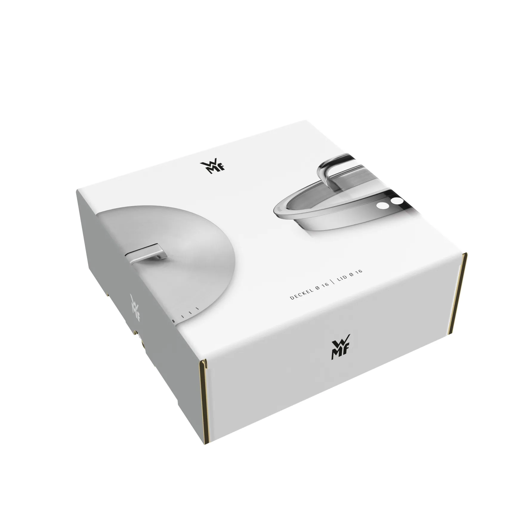 Zubehör Töpfe|WMF Ultimate Cool+ Edelstahldeckel, 16 cm