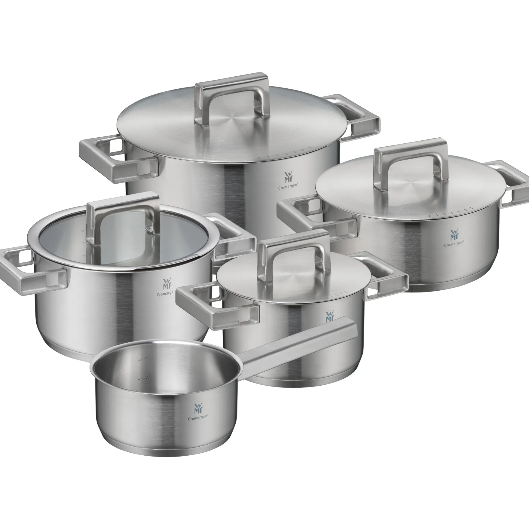 Induktionstöpfe|Topfsets|WMF Ultimate Cool+ Topf-Set, 5-teilig
