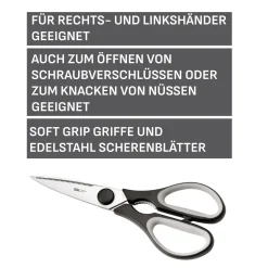 Scheren|WMF Varieta Küchenschere, 21 cm