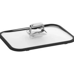 Zubehör Töpfe|WMF Vitalis Glasdeckel mit Silikondichtung, 6,5 l