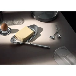 Butterdosen|WMF Wagenfeld Butterdose, 22 x 11 cm