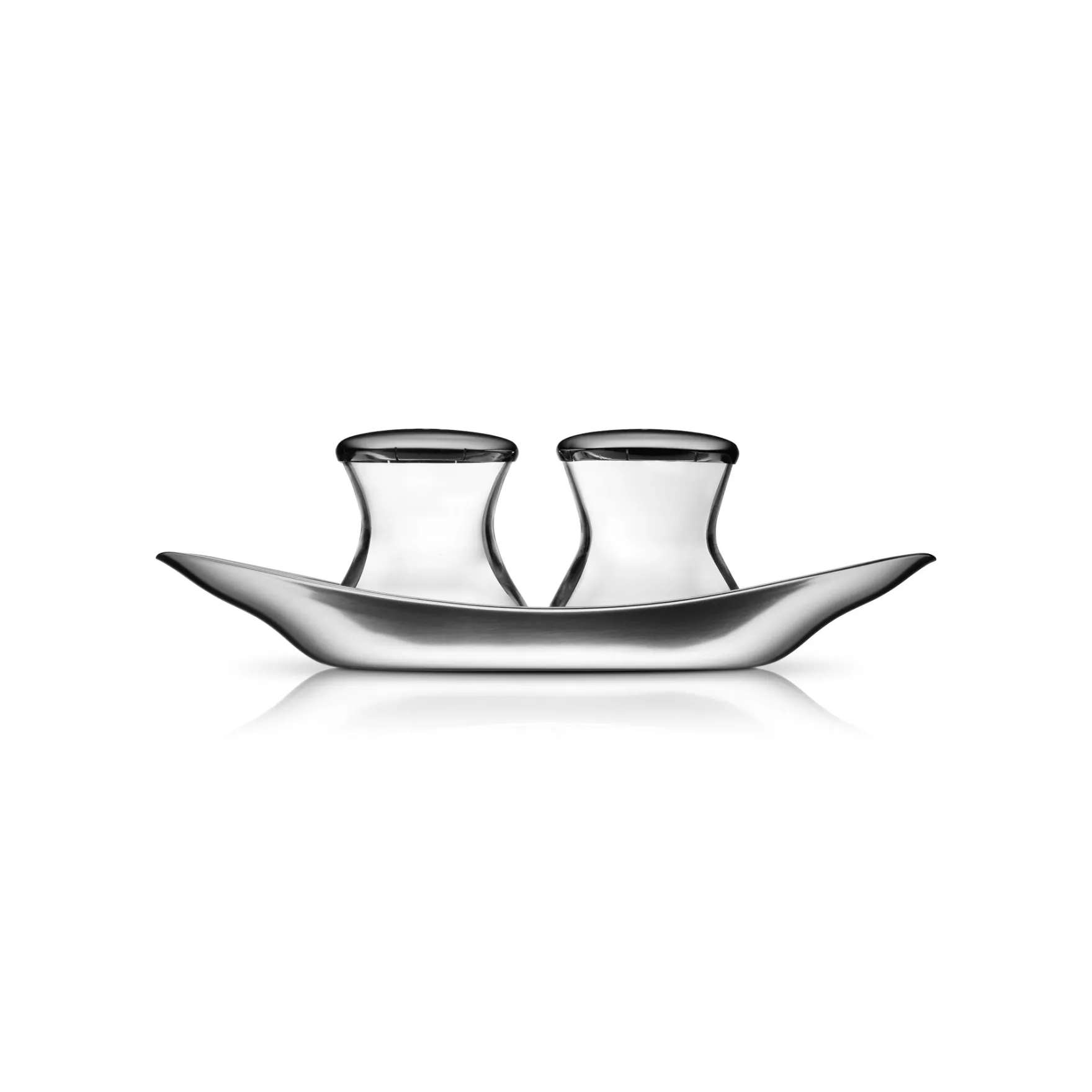 Salz- & Pfefferstreuer|WMF Wagenfeld Salz- und Pfefferstreuer-Set, 3-teilig