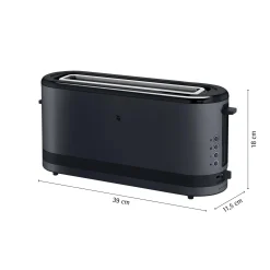 Toaster|WMF KÜCHENminis Langschlitz-Toaster, Deep Black
