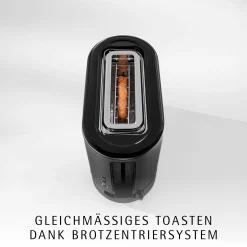 Toaster|WMF KÜCHENminis 1-Scheiben-Toaster, Deep Black