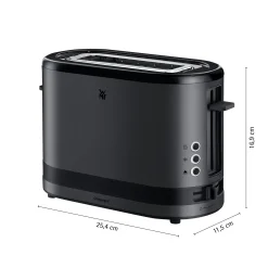 Toaster|WMF KÜCHENminis 1-Scheiben-Toaster, Deep Black