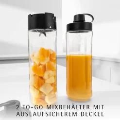 Mixer|WMF KÜCHENminis Smoothie-to-go, Deep Black