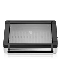 Elektrogrills|WMF Lono Tischgrill gerippt mit Glasdeckel