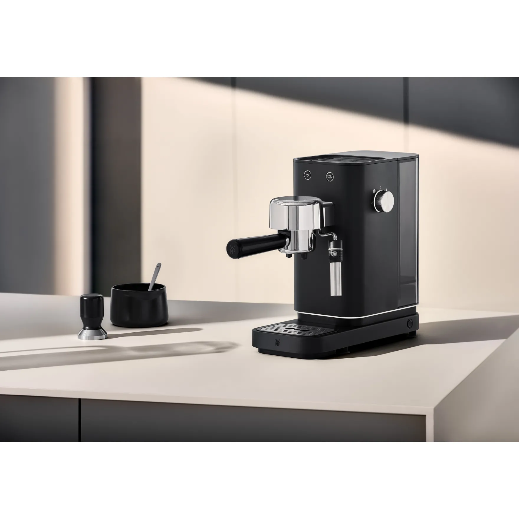 Siebträgermaschinen|WMF Lumero Espresso Siebträgermaschine, Deep Black