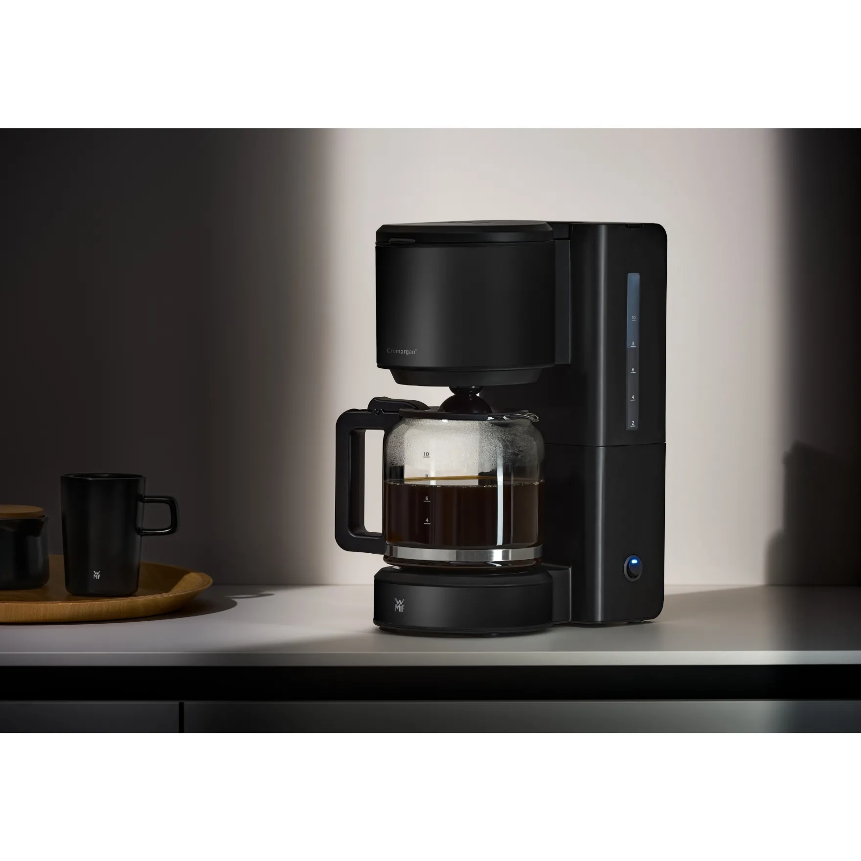 Filterkaffeemaschinen|WMF Stelio Kaffeemaschine Glas, Deep Black