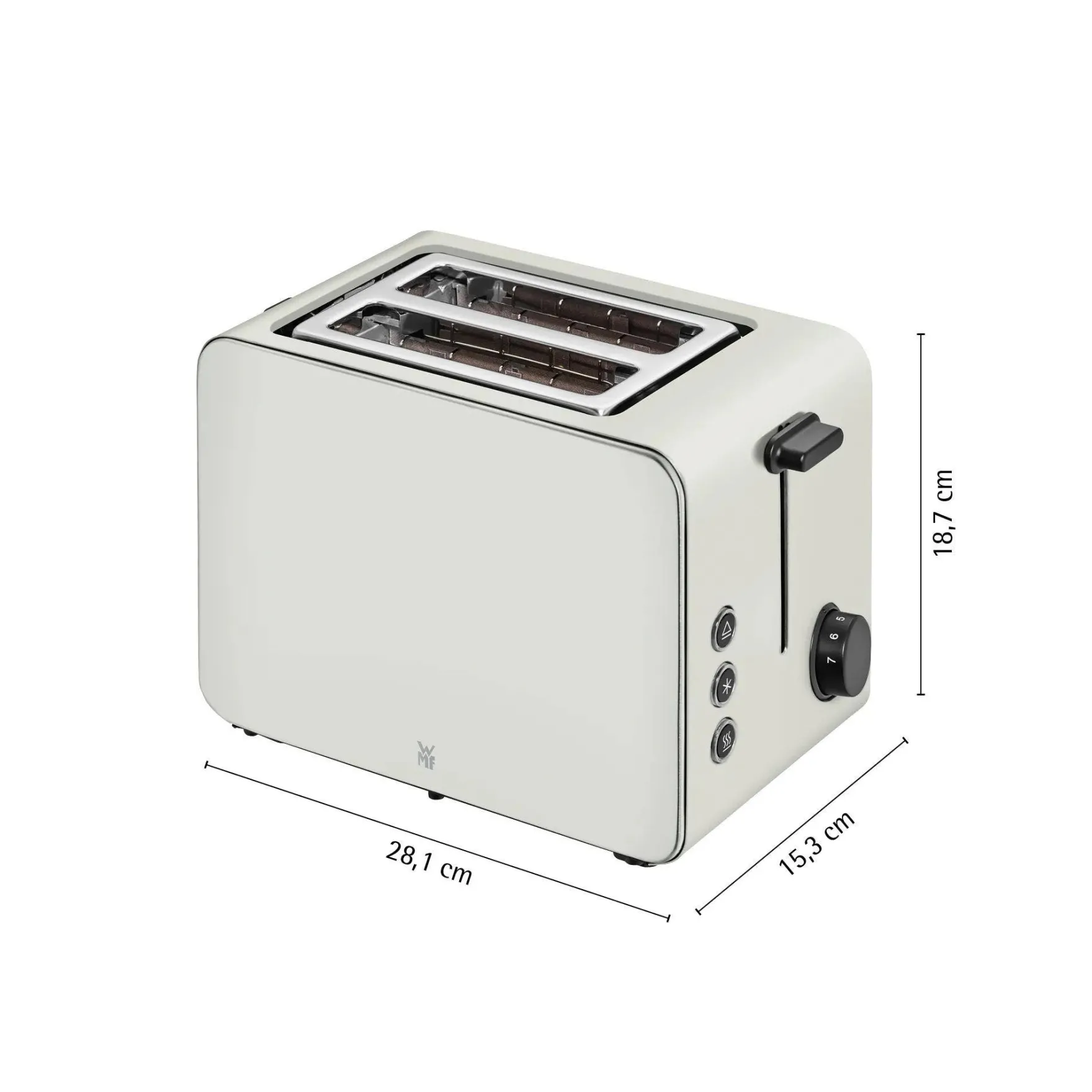 Toaster|WMF Stelio Toaster Edition, Paper White
