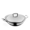 Woks|Pfannen Mit Deckel|WMF Wok mit Glasdeckel, 36 cm