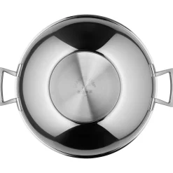 Woks|Pfannen Mit Deckel|WMF Wok mit Glasdeckel, 36 cm